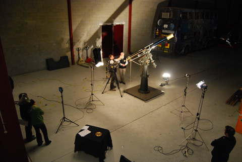 The set is complete and ready to go. Photo: Michael Honey, Icelab.
