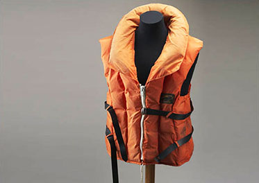 Bob Brown's life jacket
