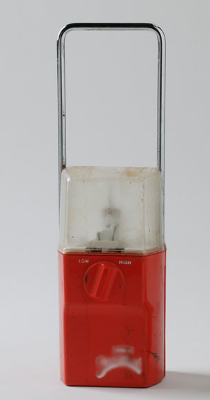 Torch with lantern handle.