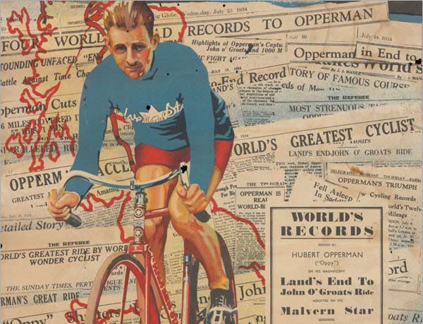 Advertising poster, Malvern Star: The cycle of Opperman