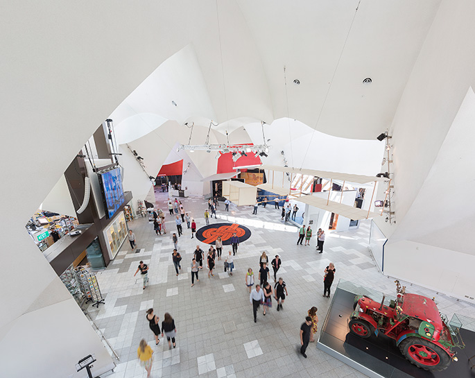 The Museum’s Main Hall. Photograph by Adam McGrath