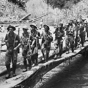 1942: Japanese bomb Darwin but are halted on the Kokoda Trail