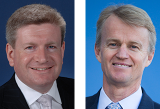 Senator the Hon Mitch Fifield and Mr David Jones