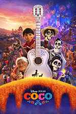 Coco movie poster for Coco children's film