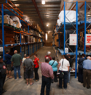 Visitors at the Museum's store