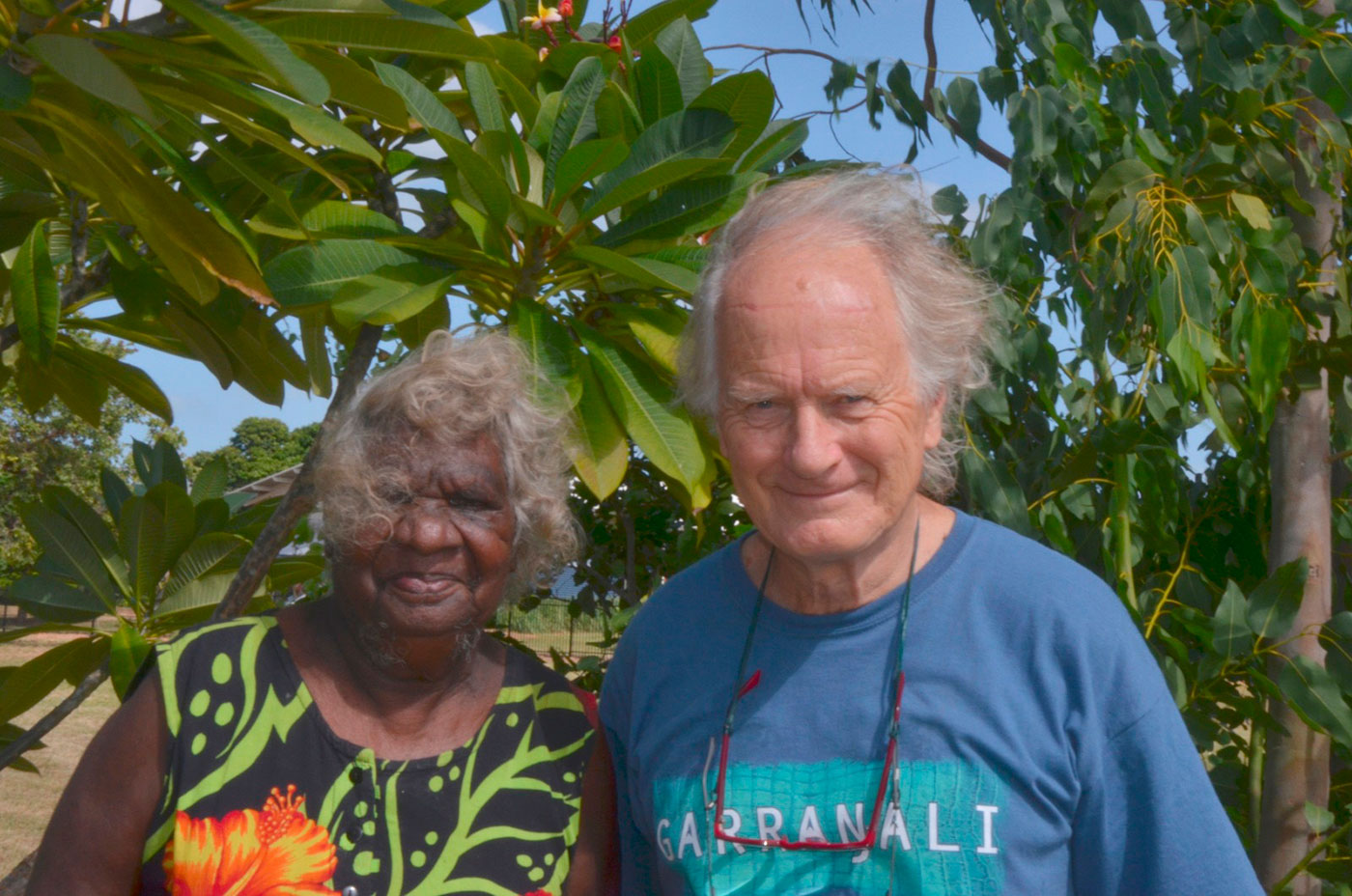 Mulkun Wirrpanda and John Wolseley
