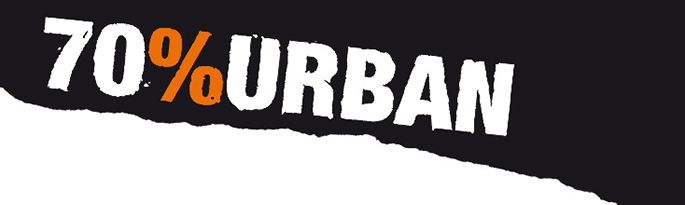 70% Urban