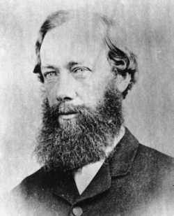 Richard Daintree black and white portrait.