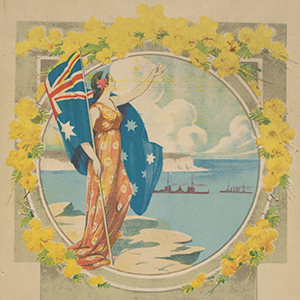 1913: The newly created Royal Australian Navy's 'fleet unit' sails into Sydney Harbour