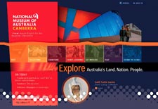 Image of the Museum's home page