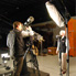 The W J Macdonnell telescope film shoot.