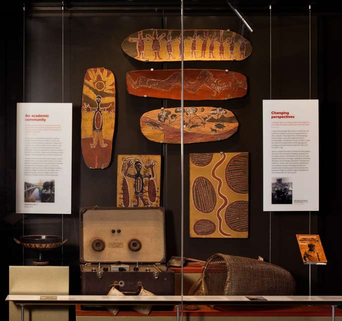 ANU exhibit in Landmarks gallery