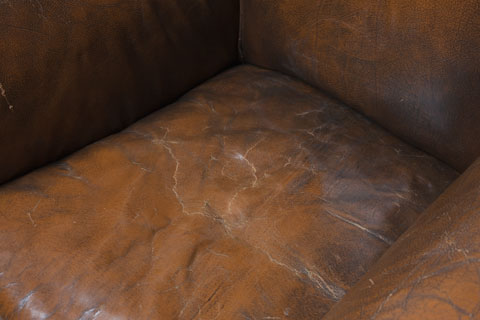 The seat after conservation treatment.