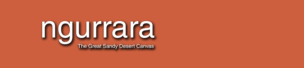 Ngurrara: The Great Sandy Desert Canvas