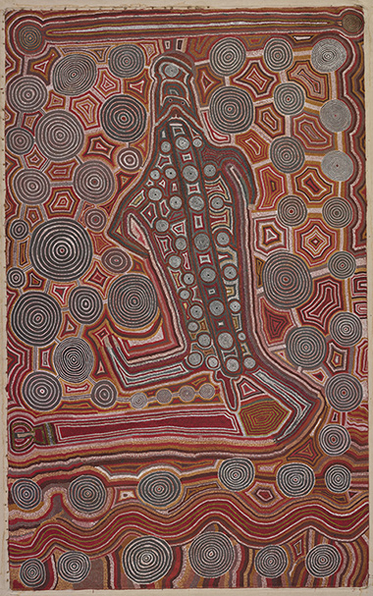 Yumari 1981 by Uta Uta (Wuta Wuta) Tjangala.