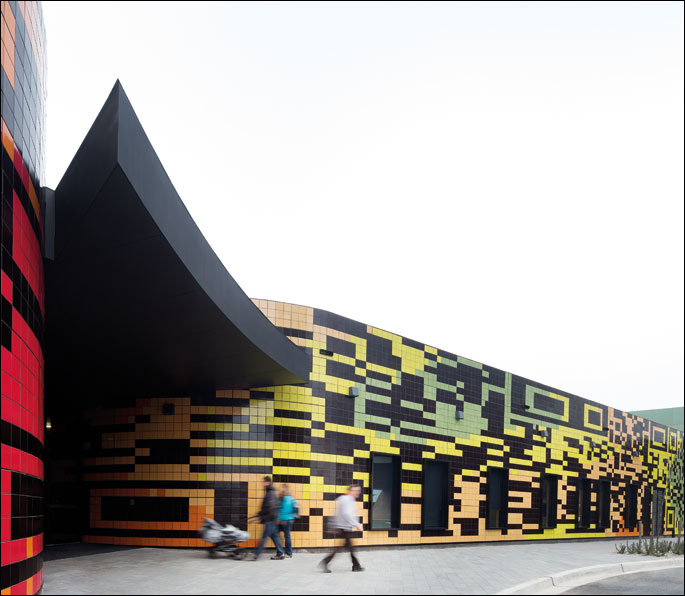 The Museum’s new administration building.
