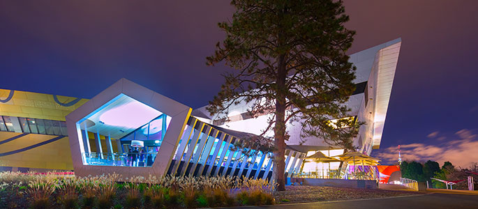 The Museum’s cafe.