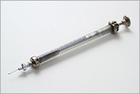 A syringe