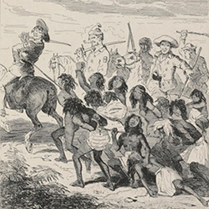 Illustration of the Myall Creek Massacre