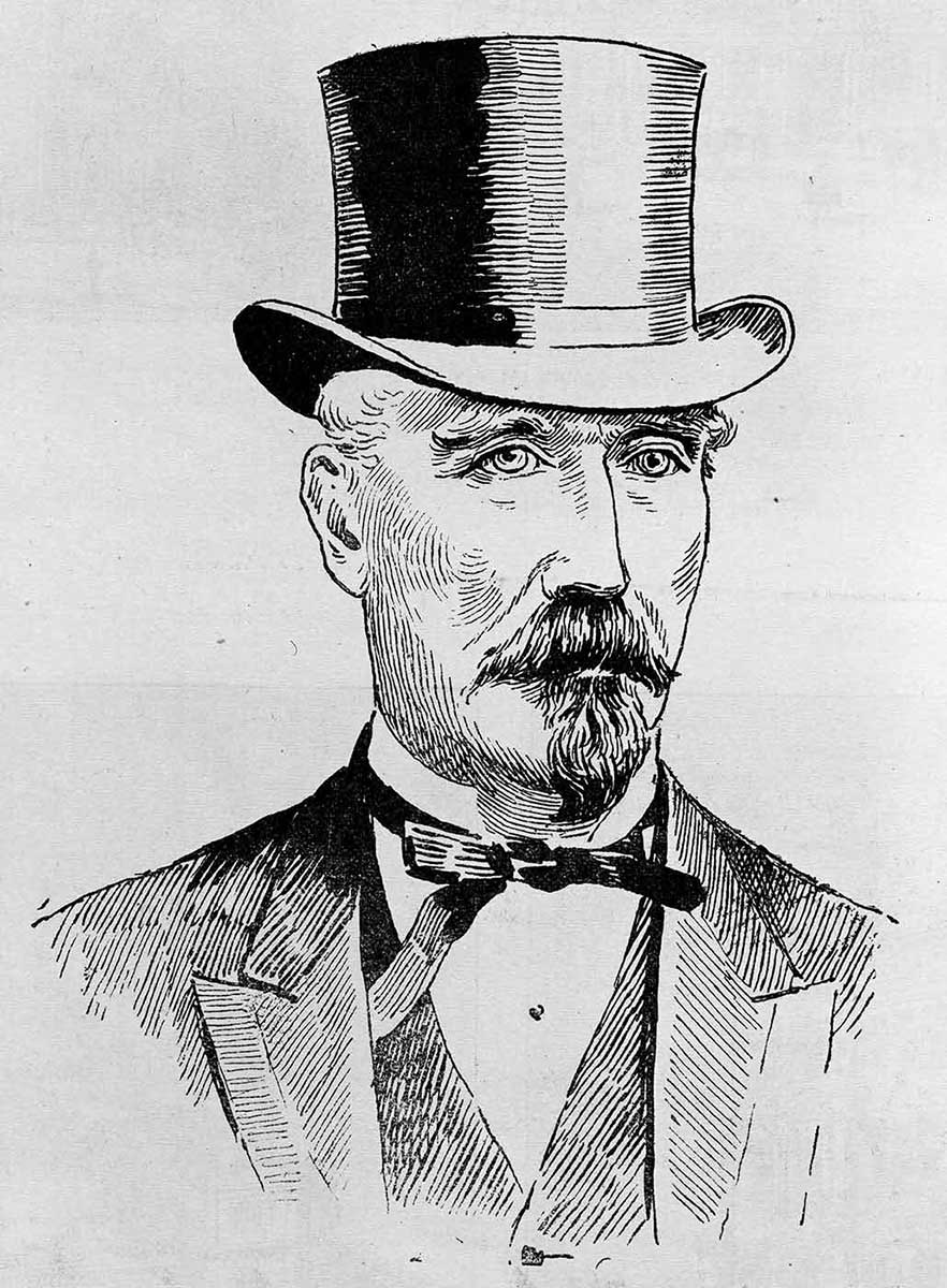 Black and white image of John Tait.