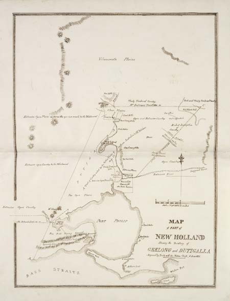 Map of Part of New Holland