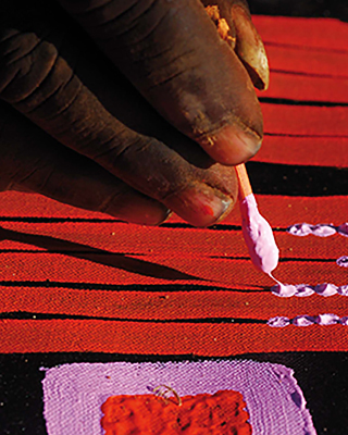Yiwarra Kuju painting