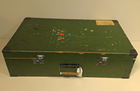A suitcase