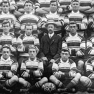 The first Australian Kangaroos side, 1908.