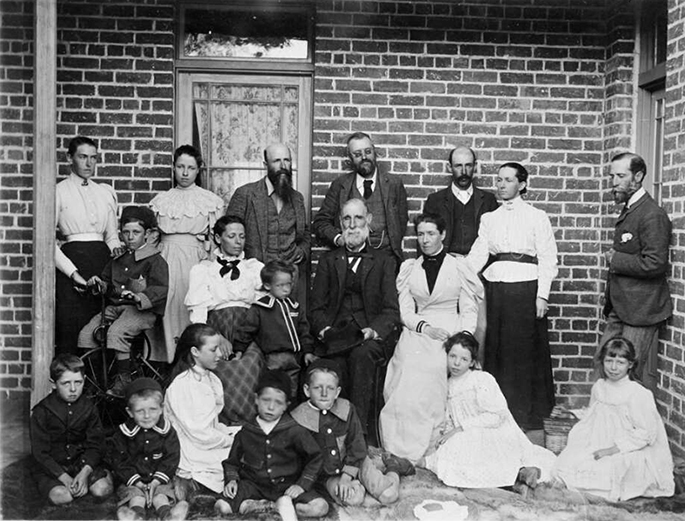 William Farrer with De Salis Family