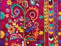 Souq festival a brightly coloured marketing graphic