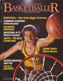 Cover of The Australian Basketballer magazine