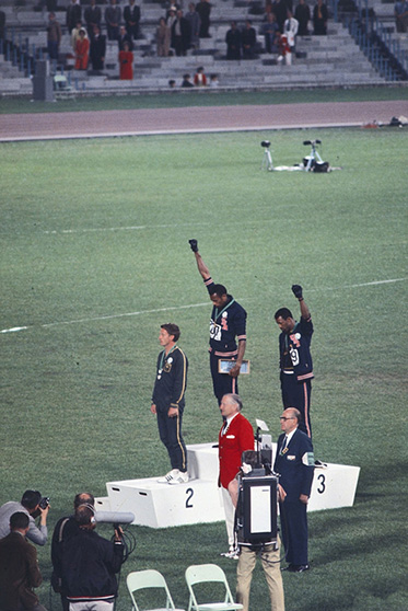 Tommie Smith, John Carlos and Peter Norman