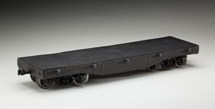 South Australian Railways ‘FB’ class flat wagon, made from cast aluminium by Frederick Steward and associates