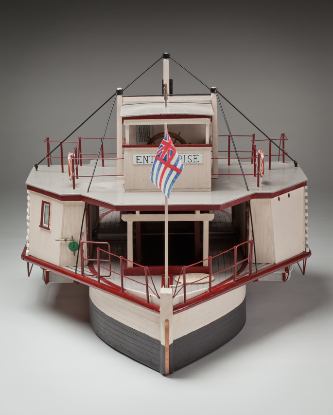 Paddlesteamer model