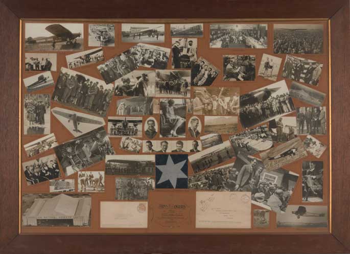 Composite collection of photographs and memorabilia