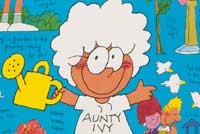 Aunty Ivy 'Life. Be in it' collection.