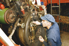 PS Enterprise engineer and Museum volunteer Joe Johnson.