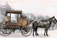 A screenshot image of the Cobb & Co coach interactive.