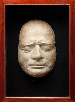 Death mask of the Reverend Robert Knopwood, 1838.