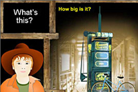 A screenshot image of the Golden Fleece interactive.