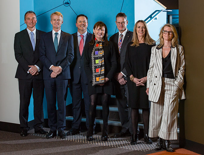 Group portrait of the Museum's Council members.