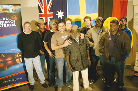 Photo of attendees at the Swedish repatriation event