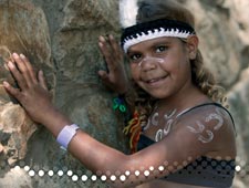 Photo of an Ernabella dancer