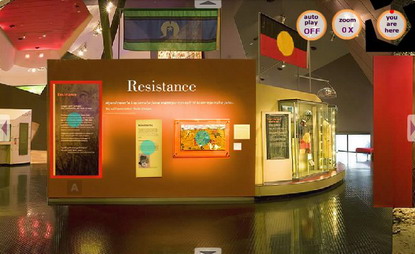 Resistance exhibition module