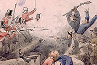 Eureka Stockade 1854: Rebellion of goldminers at the Eureka Stockade, Ballarat, Victoria