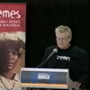 Martin Portus giving a speech