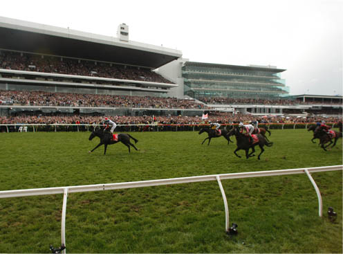 Americain and jockey Gerald Mosse win the 150th Melbourne Cup, 2010.