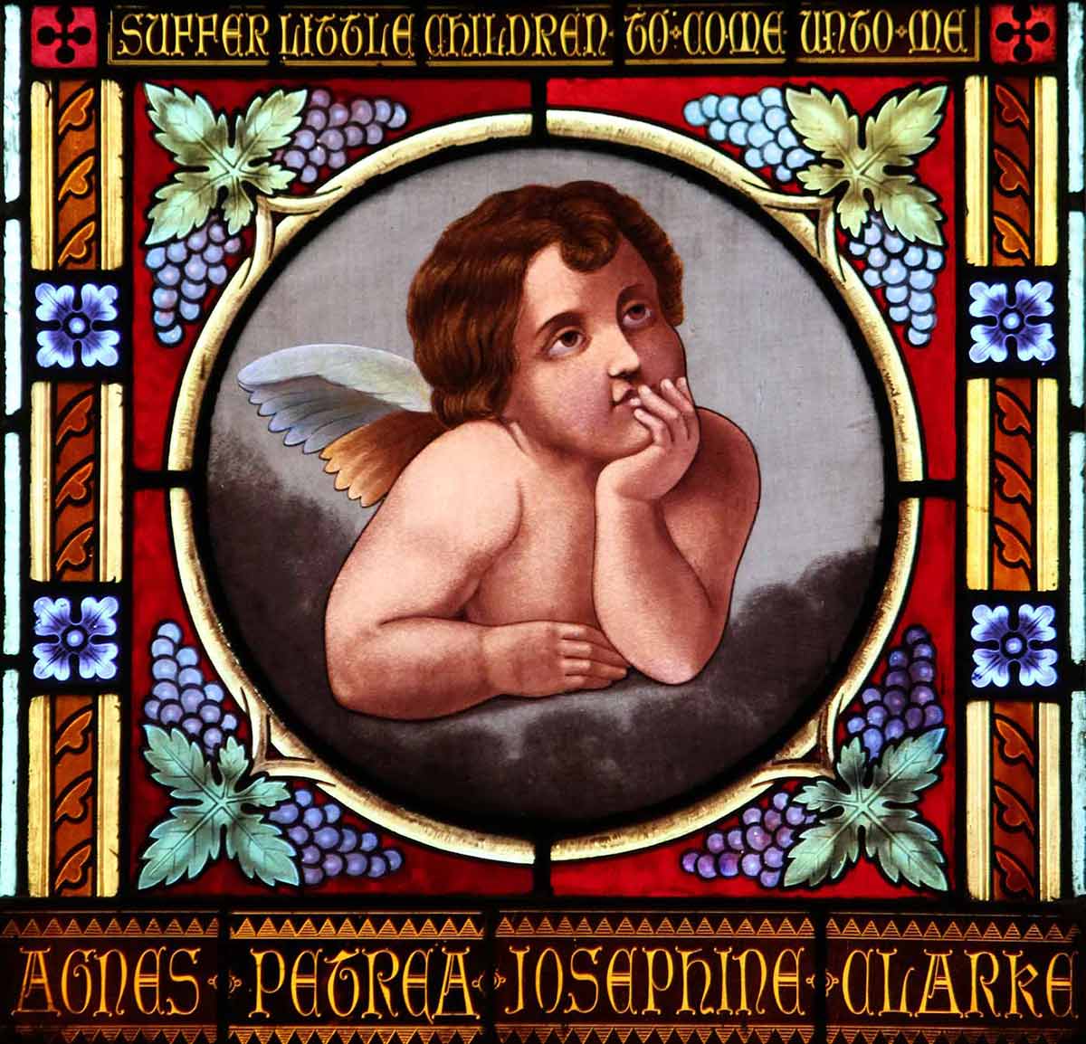 Stained glass window - click to view larger image