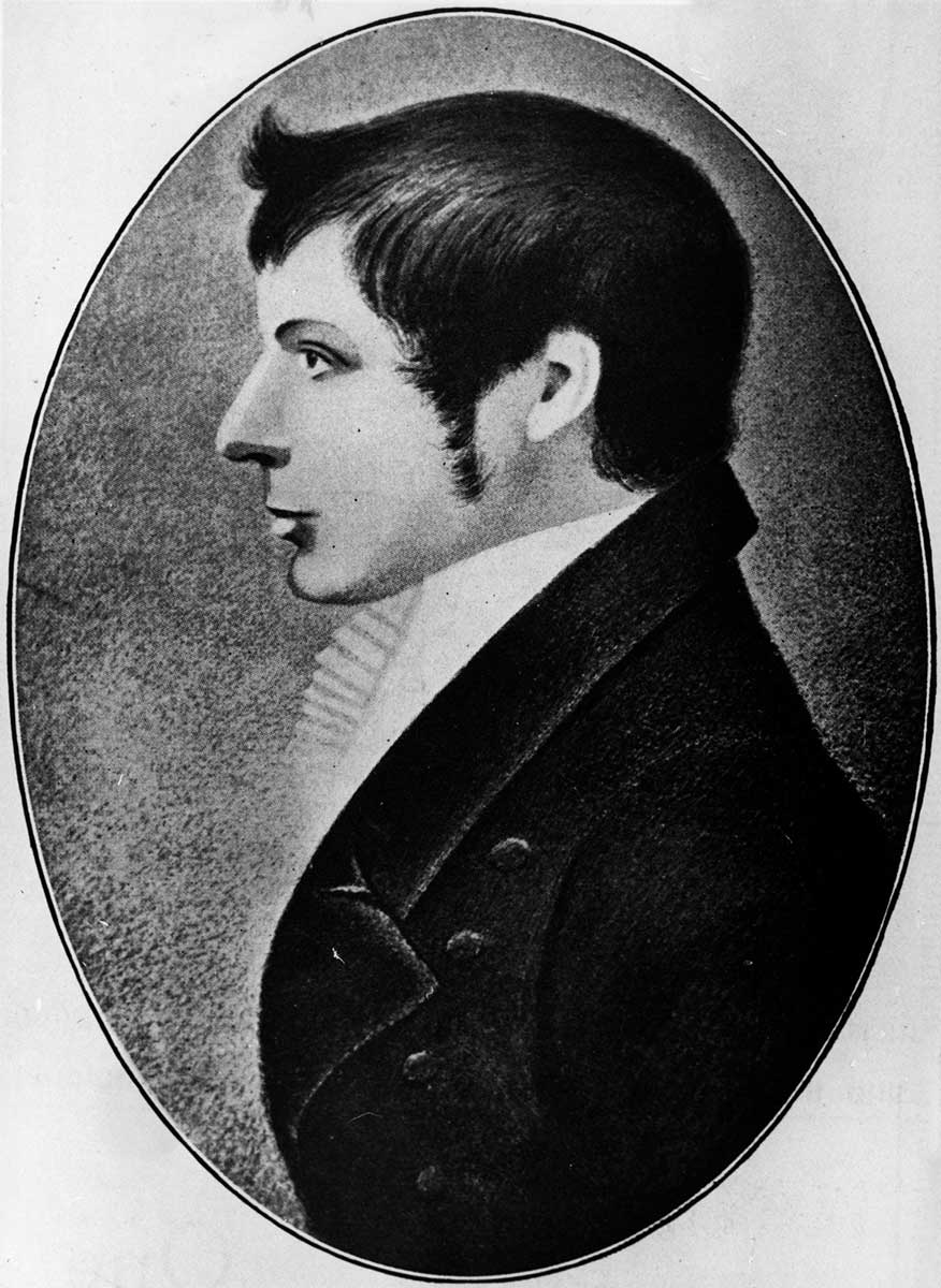 Portrait of John Oxley - click to view larger image