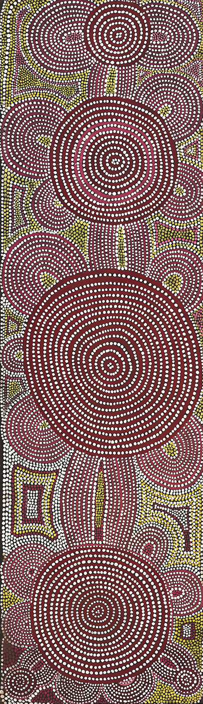 Kiritjinya 1975 by John Tjakamarra. - click to view larger image